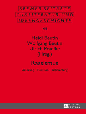 cover image of Rassismus